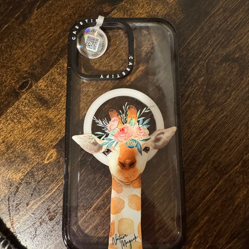 Casetify Giraffe Floral iPhone Case